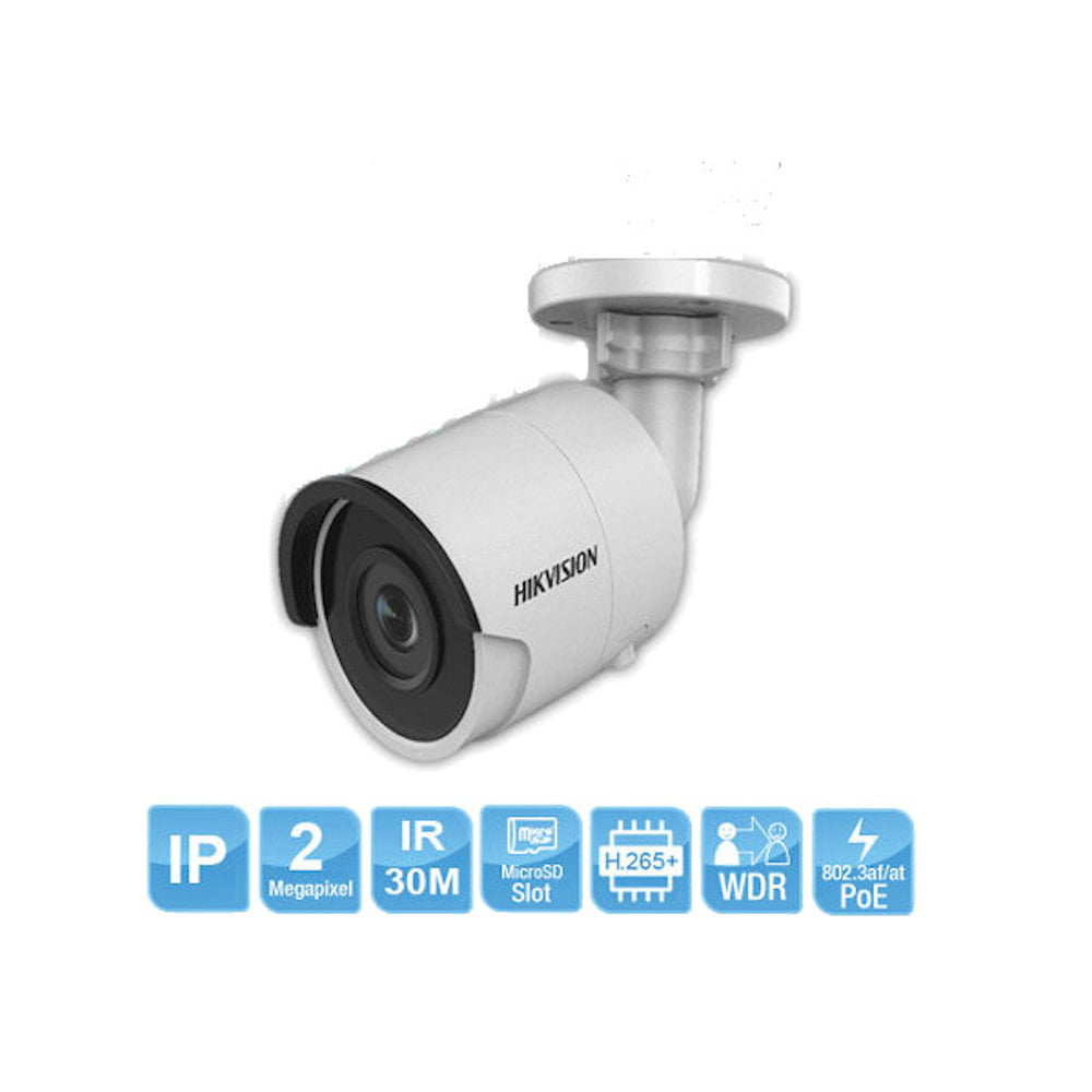 DS-2CD2025FHWD-I 2MP Outdoor Network Bullet Camera with Night Vision and DarkFighter