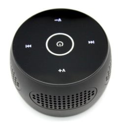 DVR278WF from KJB Security Products is a 1080p Wi-Fi Portable Bluetooth Speaker Hidden Camera Top View