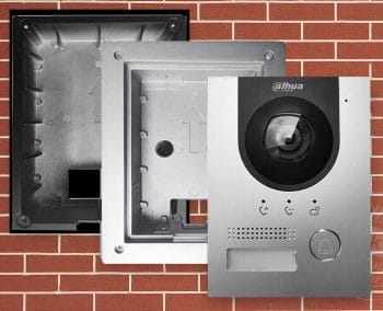 Dahua Technology VTM114 Flush-Mount Box for the DHI-VTO2202F-P IP Video Intercom Station.