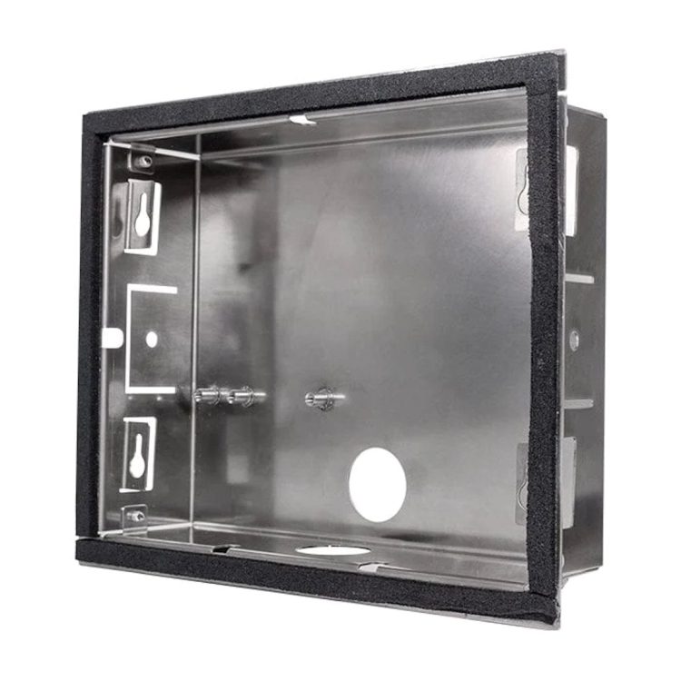 DoorBird D1101KH-FMB Flush Mounting Housing (Back Box), For DoorBird D1101KH-M-F and D1101KH-C-F Stainless steel V2A.