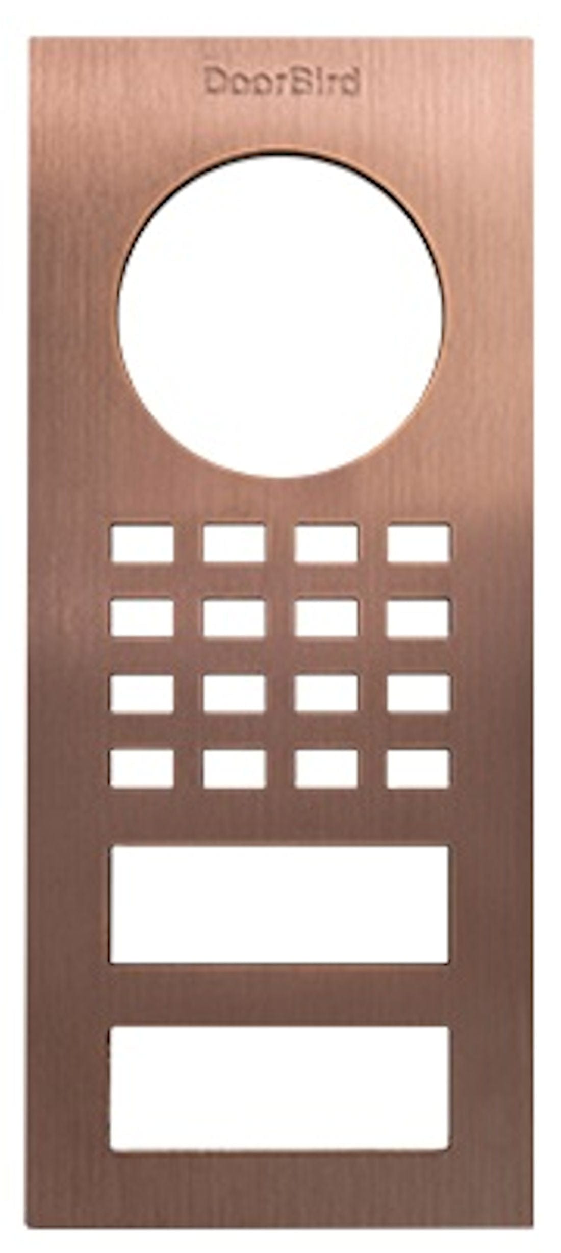 Brushed Bronze-Finish as PVD Coating, Stainless Steel