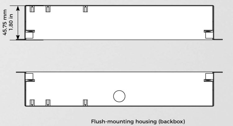D2101KH IP Video Door Station for Single-Family Homes and Businesses With 1 Call Button for 1 unit
