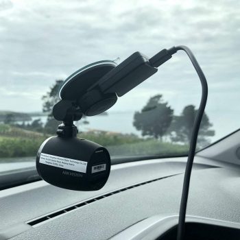 Hikvision AE-DN2016-F3 1080P HD Dashboard Camera w. Wide Angle of View (up to 135°) Built-in Mic & Speaker for Audio in and Out.
