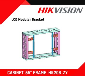 Hikvision CABINET-55-FRAME-HKA70-ZY  The CABINET-55-FRAME-HKA70-ZY from Hikvision is a modular bracket, frame part, available for DS-D2055NL/Y for DS-D2055NH-B Or DS-D2055NL-B