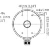 Hikvision CB140-DM45 Junction Box Dimensions
