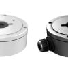CBD-MINI is an aluminum junction box compatible with select Hikvision dome cameras.
