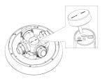 Hikvision DS-2CD6D54FWD-Z Multi-Sensor PanoVu 20 MP Flexible Series Camera Rest Button