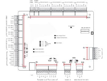 Hikvision DS-K2602-G Two-Door Network Access Controller