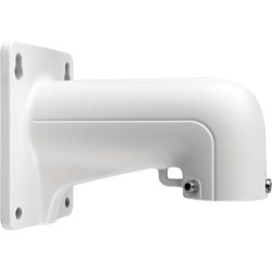 Hikvision WMP-S Camera Mounting Bracket, Wall Mount, Short Arm, 189 MM Length x 110 MM Width x 145 MM Height, Aluminum Alloy, White, For Speed Dome/PTZ Camera