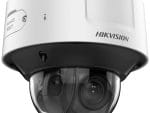 The DeepinView Outdoor Motorized Varifocal Dome Camera IDS-2CD75C5G0-IZHS8 has a resolution of 8-32MZ and has a depth of vision of 12MP Left View