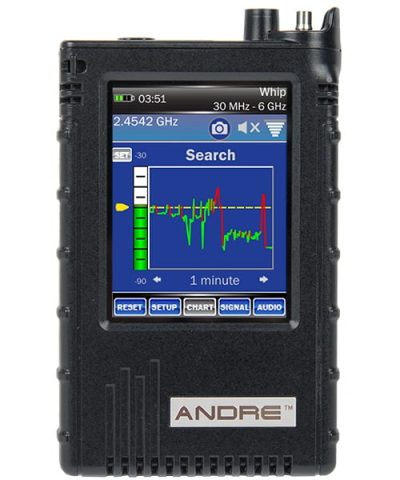 ANDRE Advanced Near Field Detector With 8 Additional Probes Receiver