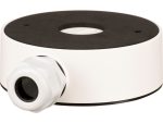 Protect your Hikvision dome camera with the CB120 conduit base. Waterproof and durable, this metal junction box prevents moisture damage and supports up to 9.92 lb (4.5 kg) Back View. Available in white or black at Collsam Security, your go-to for Hikvision products.