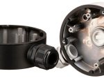 Protect your Hikvision dome camera with the CB120 conduit base. Waterproof and durable, this metal junction box prevents moisture damage and supports up to 9.92 lbs. Available in white or black at Collsam Distribution, your go-to for Hikvision products.