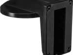 Securely mount your mini dome or dome camera with the Hikvision WM110B Indoor Wall Mount. With a 4.4 lb load capacity, it offers strength and a sleek design with wire outlet hole. Perfect for flat walls with good toughness and surface spray treatment.