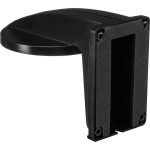 Securely mount your mini dome or dome camera with the Hikvision WM110B Indoor Wall Mount. With a 4.4 lb load capacity, it offers strength and a sleek design with wire outlet hole. Perfect for flat walls with good toughness and surface spray treatment.