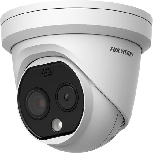 Hikvision DeepinView DS-2TD1217-3/PA 4MP Thermal & Optical Bi-Spectrum Network Turret Camera