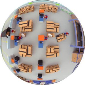 Panoramic View - warehousing center - Smart Express Logistics Solution - Collsam