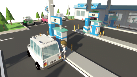 Refueling Zone - Gas Station - Critical Infrastructure