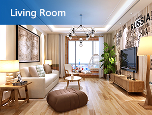 Living Room - Indoor - Smart Villa - Solution - Collsam