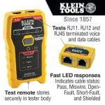 VDV526-100 Network Cable Tester, LAN Explorer Data Cable Tester with Remote