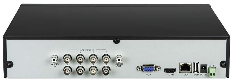 Eyemax AVST AT1008 8 Channel DVR High Resolution Surveillance at its Best Back