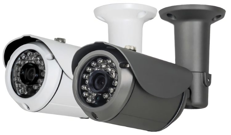 Eyemax UIR-2522 EX SDI 1080p 2MP IR Bullet Camera With 25 IR 36 mm or40 mm Fixed Lens Gray or White