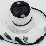 Dahua A52CJ6Z Pro-Series 5MP Night Color 2.0 HDCVI Turret Camera, 2.7, 13.5 Varifocal Lens, White Top View
