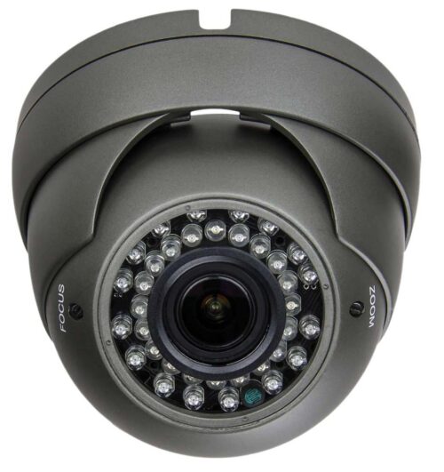 Eyemax Black XIB-0032V-B HD-SDI 1080P EYEBALL IR Dome Camera with Vari-focal Lens