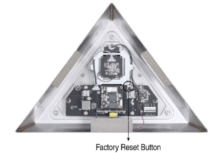 Vicon V-CELL-HD-B Corner Mount Network Camera Rest Button