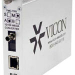 Upgrade your security system with Vicon Security FMC-TRRM-A, a 2-port rack-mount fiber-to-Ethernet media converter. Extend Ethernet range up to 2 miles (3.22 km) and withstand extreme temperatures. Pair with FMC-TRRM-B for a reliable fiber link!
