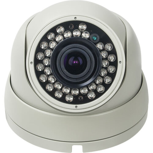 White Eyemax XIB-2032FV-b 2MP, 1080P Eyeball IR Dome Camera with 2.8~12 mm Auto-Iris VF Lens, Indoor Camera, Coax Camera