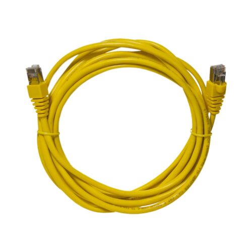 CB-C5FA010 10″ FTP PREMIUM Snaggles CAT5E PRE-MADE CABLES Yellow