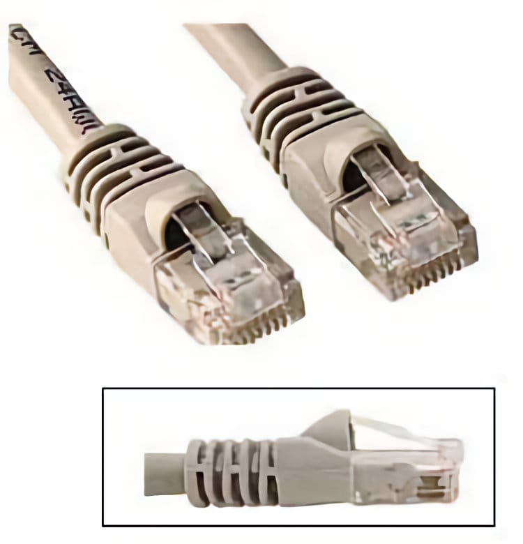 CB-C5FA030 30ft (9.14 m) FTP Premium Snaggless Cat5e Pre-Made Patch Cord Cables Connector