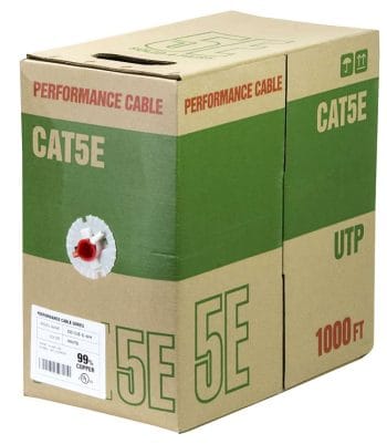 Upgrade your network with our UL Listed CB-C5E-E Ethernet cable. High-speed data transfer up to 1 Gigabit and durable PVC casing. Shop now at Collsam Distribution.