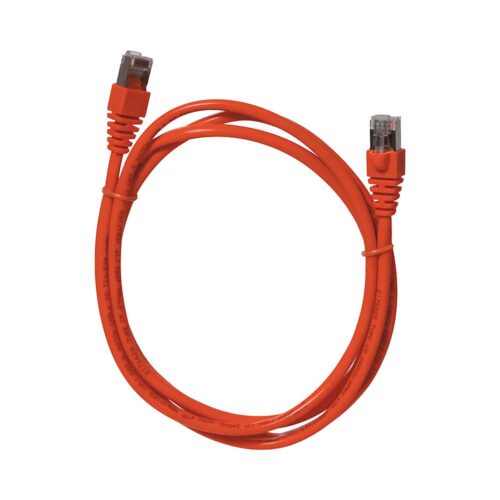 CB-C5FA005 5″ FTP PREMIUM Snaggles CAT5E PRE-MADE CABLES Red