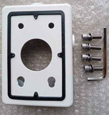 Dahua DH-PFA120-SG Junction Box Is Perfect for Camera Mounting in Extreme Temperatures. Compatible With Dahua Multi-Censor Panoramic Bullet Cameras, It's Made of Aluminum and Comes in Silver or Gray Content