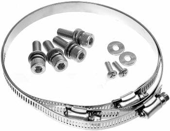 Dahua DH-PFA150 Is a Pole Mount Bracket Made of SECC And SUS304 Stainless Steel. Compatible With Dahua Cameras. Black or White Color Strap and Screws