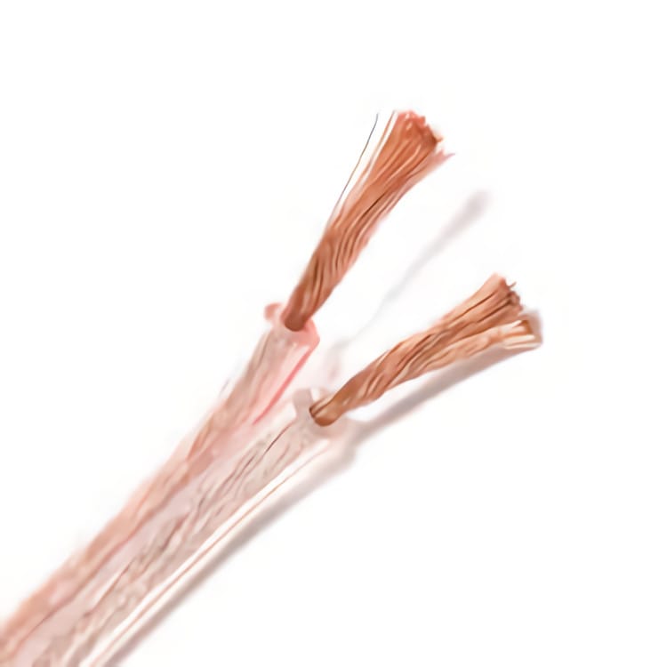 CB A12500S 50 ft (15.24 m) speaker wire features two conductors made of high purity oxygen free bare copper Strand