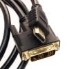 CB-HC20-A020-BK 20ft (6.1 m) HDMI 2.0 Cable, 3840×2160(4K)@60fps, 30 AWG, CL3 Rated-Support 4K 3D, Ethernet, and Audio Return Channel (ARC)