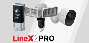 Dahua’s LincX2PRO series is made up of a video doorbell