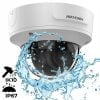 Hikvision AcuSense DS-2CD2743G2-IZS 4MP Outdoor Network Dome Camera with Night Vision and 2.8-12 mm Lens White Watter Proof