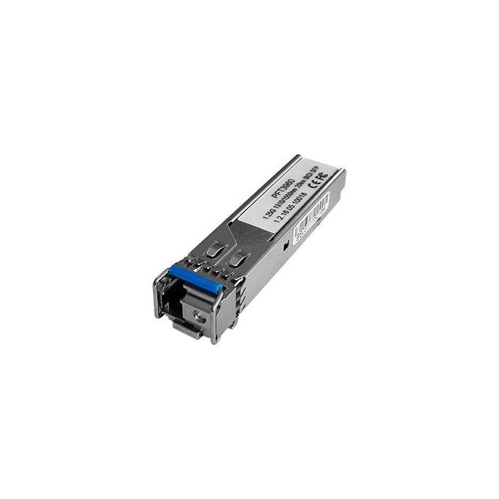 PFT3960 SFP Modules 1.25 Gbps 12,274 mile (19,753.09 km) SFP Fiber Module for Network PoE Switches, Single-Mode LC, 61.02362 ft (18.6 m) Transmit, 1310 nm Receive