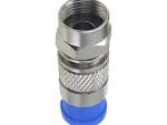 CN-FB1116 RG59 Zinc Plated Male F-connector – Compression type Top View