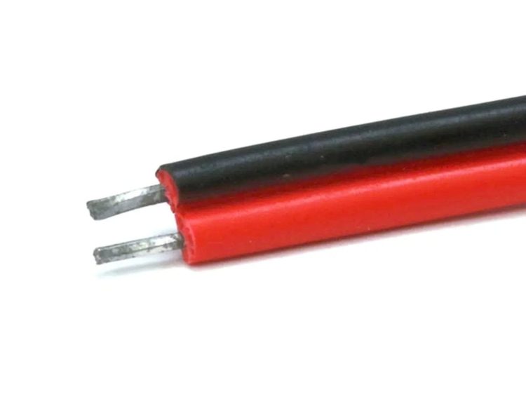 TR-PIGTAIL-F DC 2.1 × 5.5mm Female Power Plug Pigtail for CCTV Security Systems. Cable