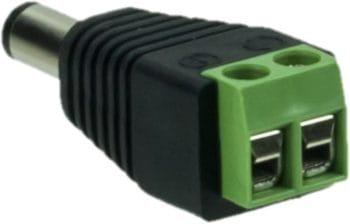 TR-PIGTAIL-TB 10 Pack Power Pigtail Male with Terminal Block Back