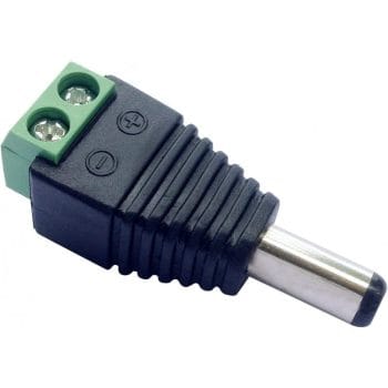 TR-PIGTAIL-TB Power Pigtail Male with Terminal Block Front