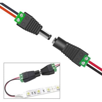 TR-PIGTAIL-TB 10 Pack Power Pigtail Male with Terminal Block Front Connections