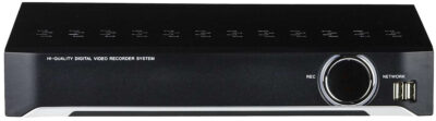 TVST-PVT-8M08 PVT-8M Series 8 Channel 8MP (4K/UHD) H.265 Pentabrid TVI, AHD, CVI, IP, 960H DVR System, 1 × SATA Front