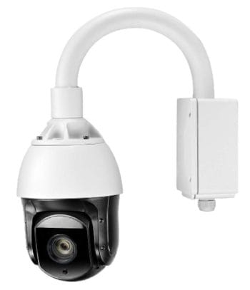 Starlight 1080P 6-in-1 Outdoor IR PTZ Camera with X20 Optical Zoom, IP66, AC 24V or DC 12V Dual Power TPT-IR-B2620-W
