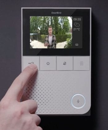 DoorBird A1101 IP Video Indoor Station for Door Communication in Single Family Residences and Apartment Buildings